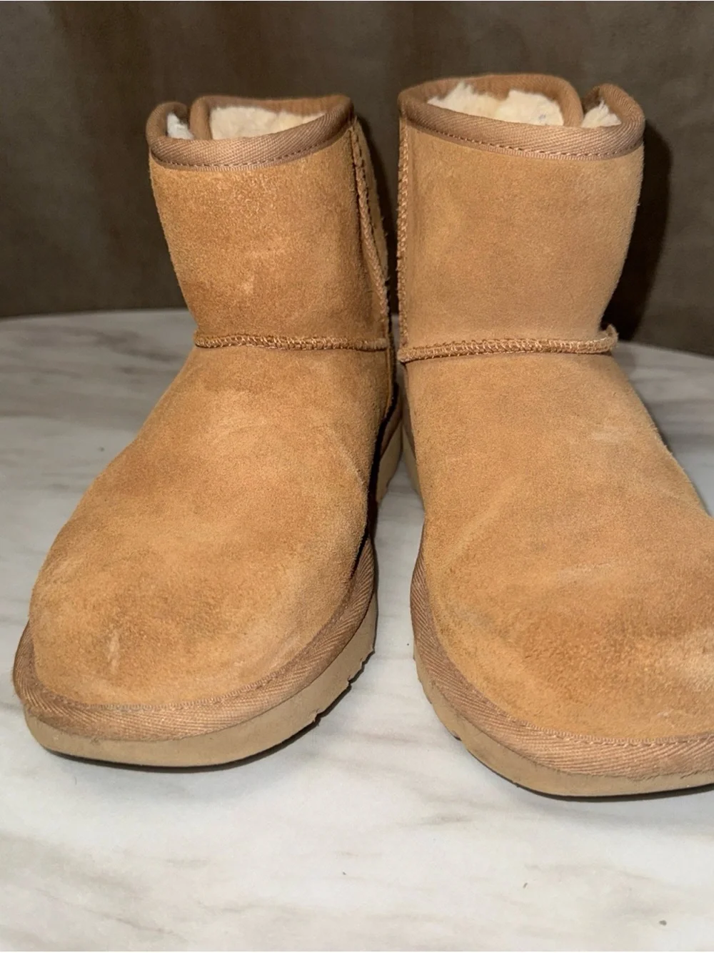UGG khaki nubuck Jona boots size 4